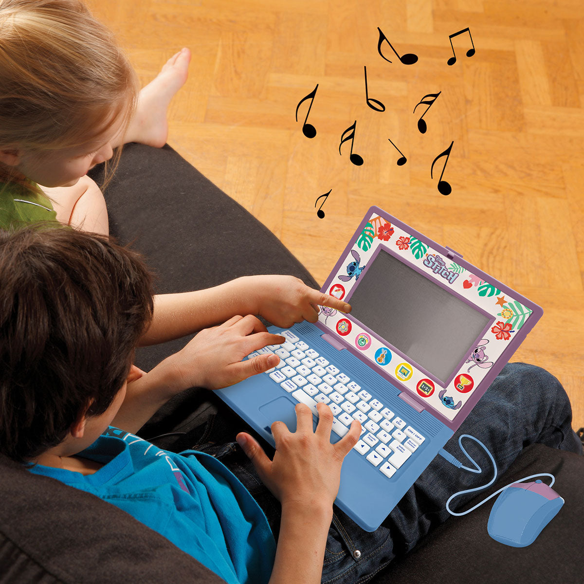 Disney Stitch Bilingual Talking Educational Laptop - image 12