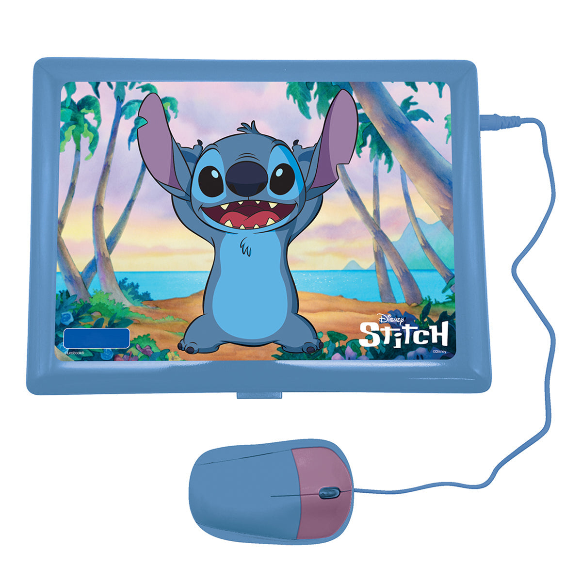 Disney Stitch Bilingual Talking Educational Laptop - image 4