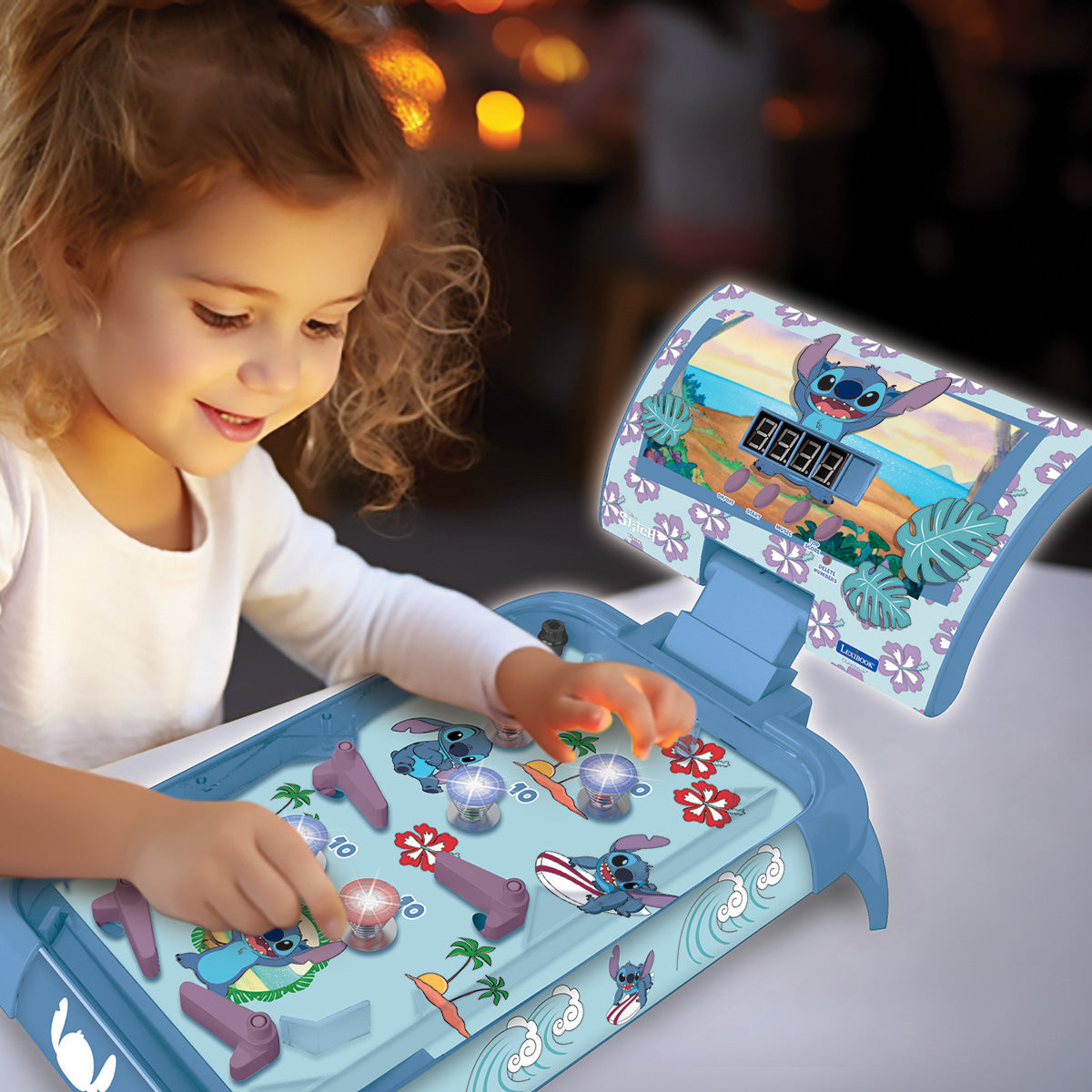 Disney Stitch Electronic Tabletop Pinball - image 4