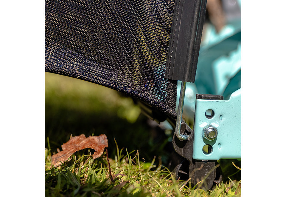 14'' 5-Blade Push Reel Lawn Mover with Grass Catcher - image 4