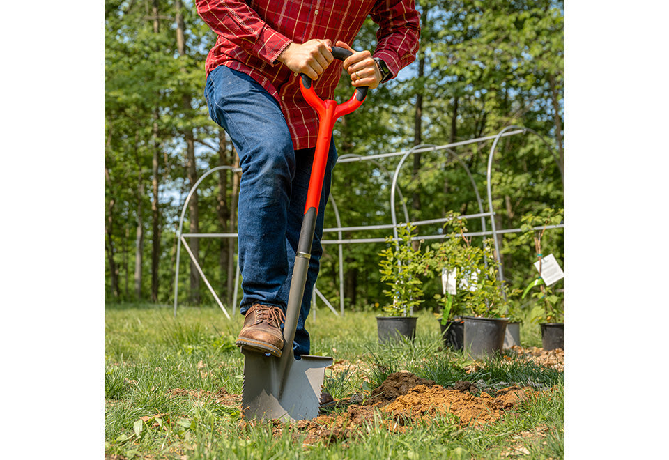 Root Slayer Round Head Shovel