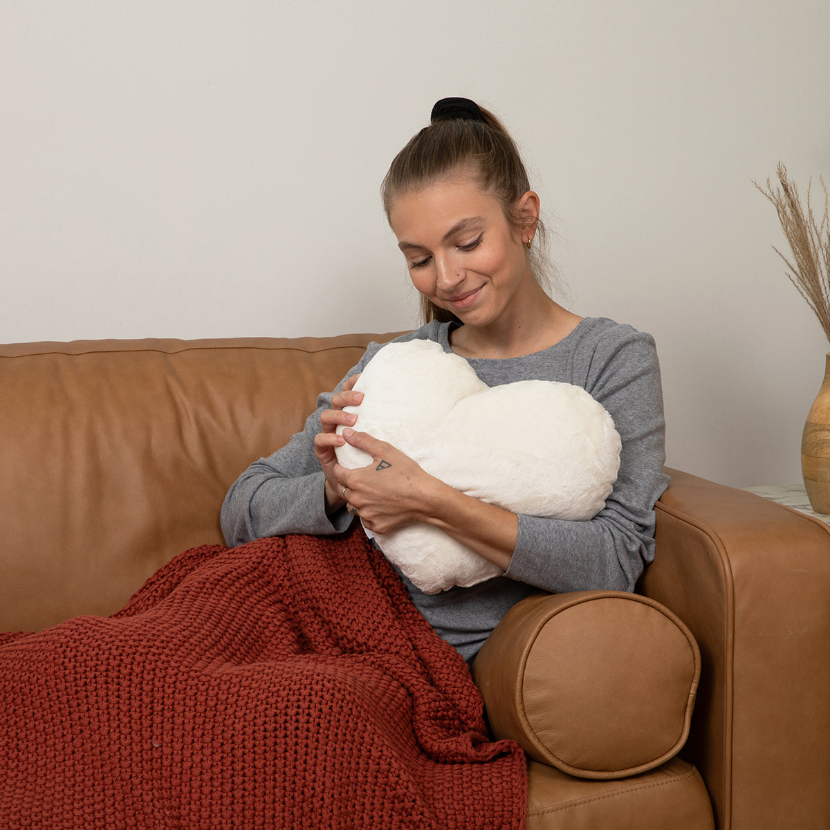 Calming Weighted Heart Pillow - image 25