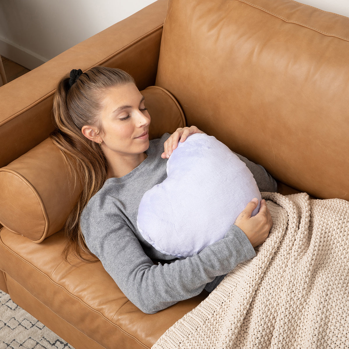 Calming Weighted Heart Pillow - image 11