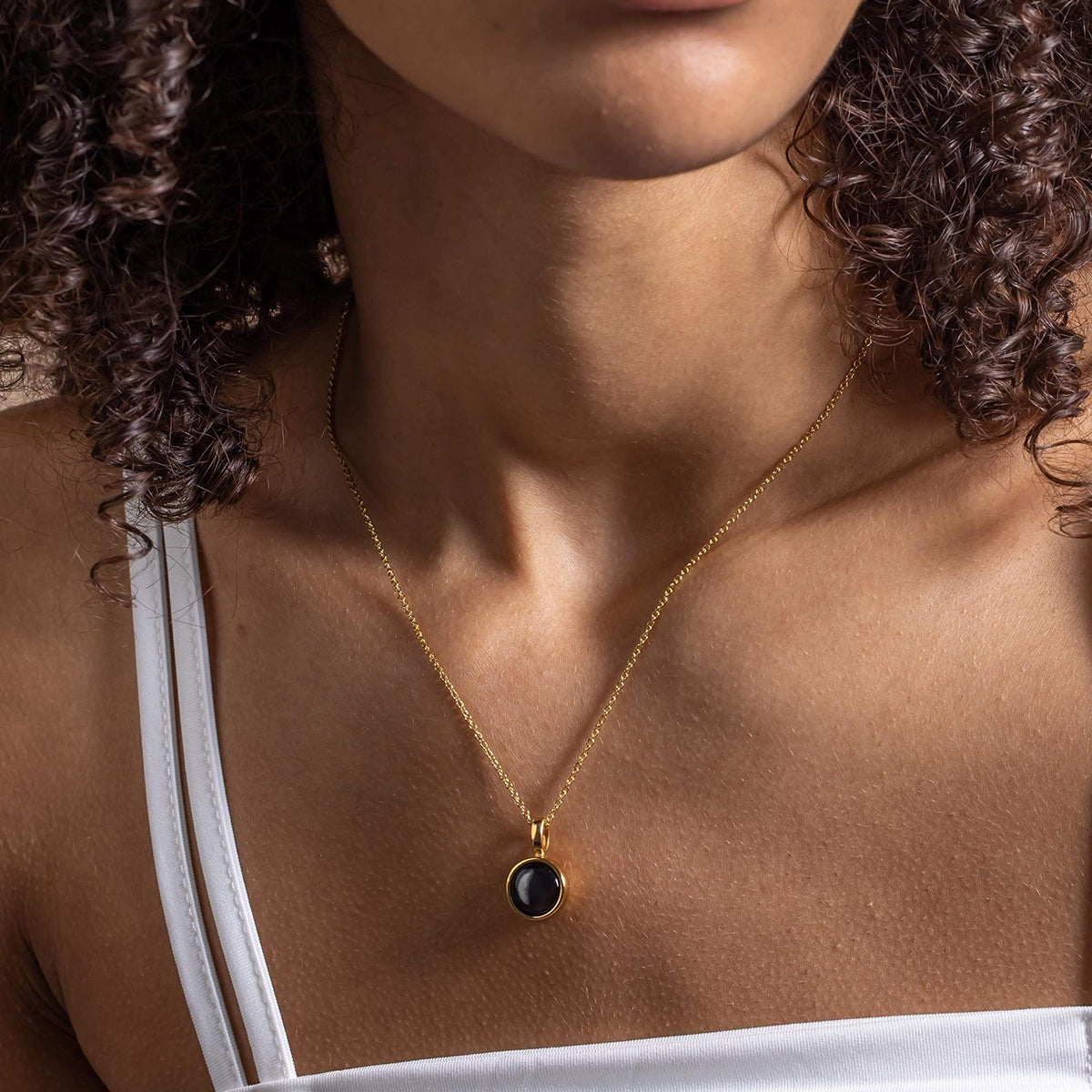 Personalized Engraved Choose Your Moon Phase Sky Light Necklace - image 4