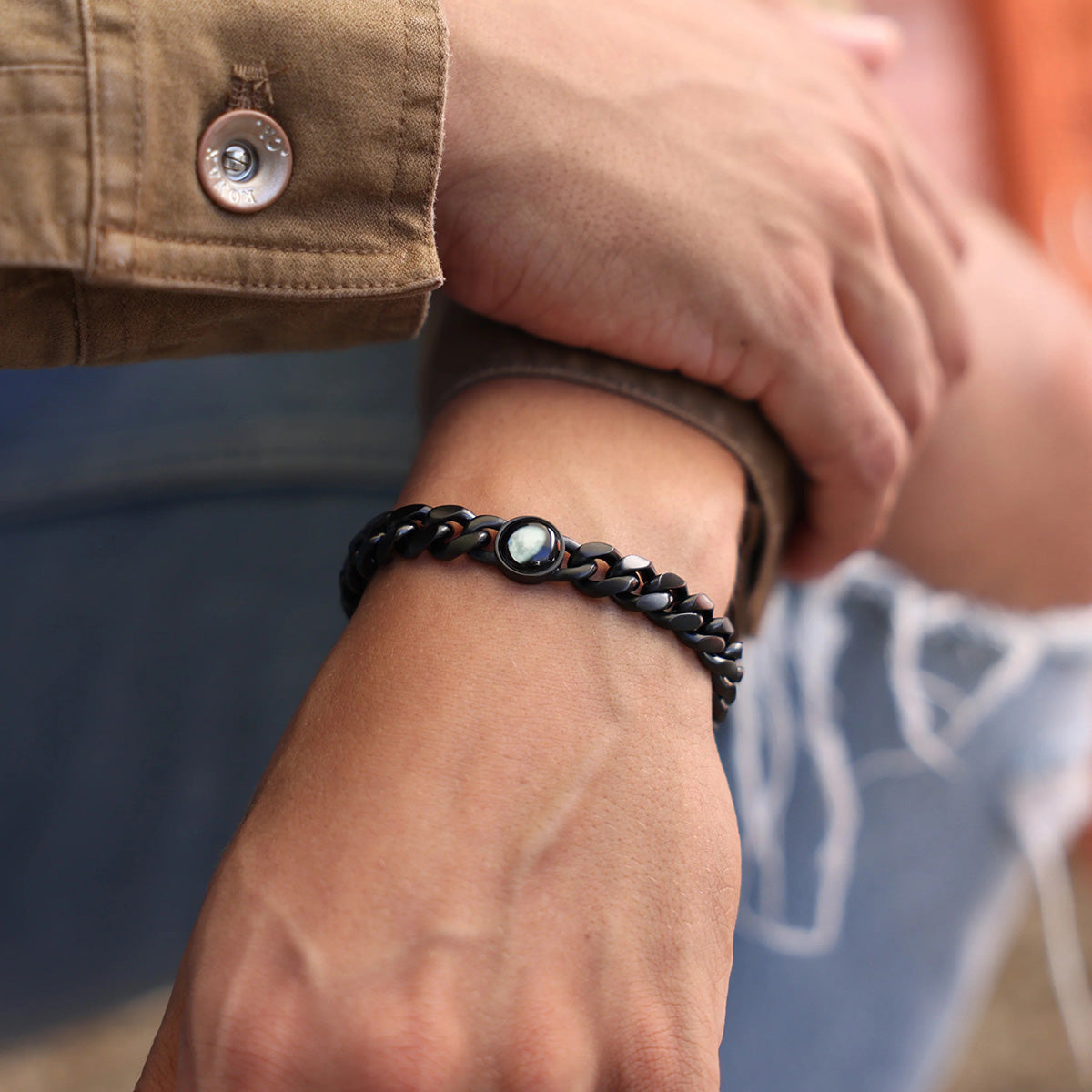 Personalized Choose Your Moon Phase Titan Bracelet