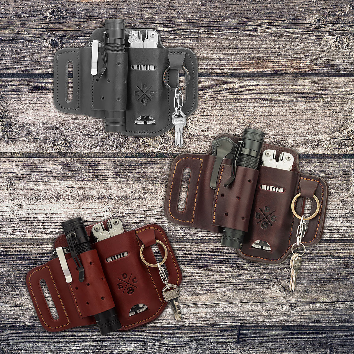 Leather Multitool Belt Sheath