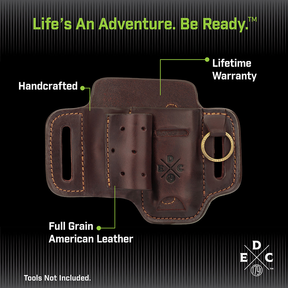 Leather Multitool Belt Sheath - image 4