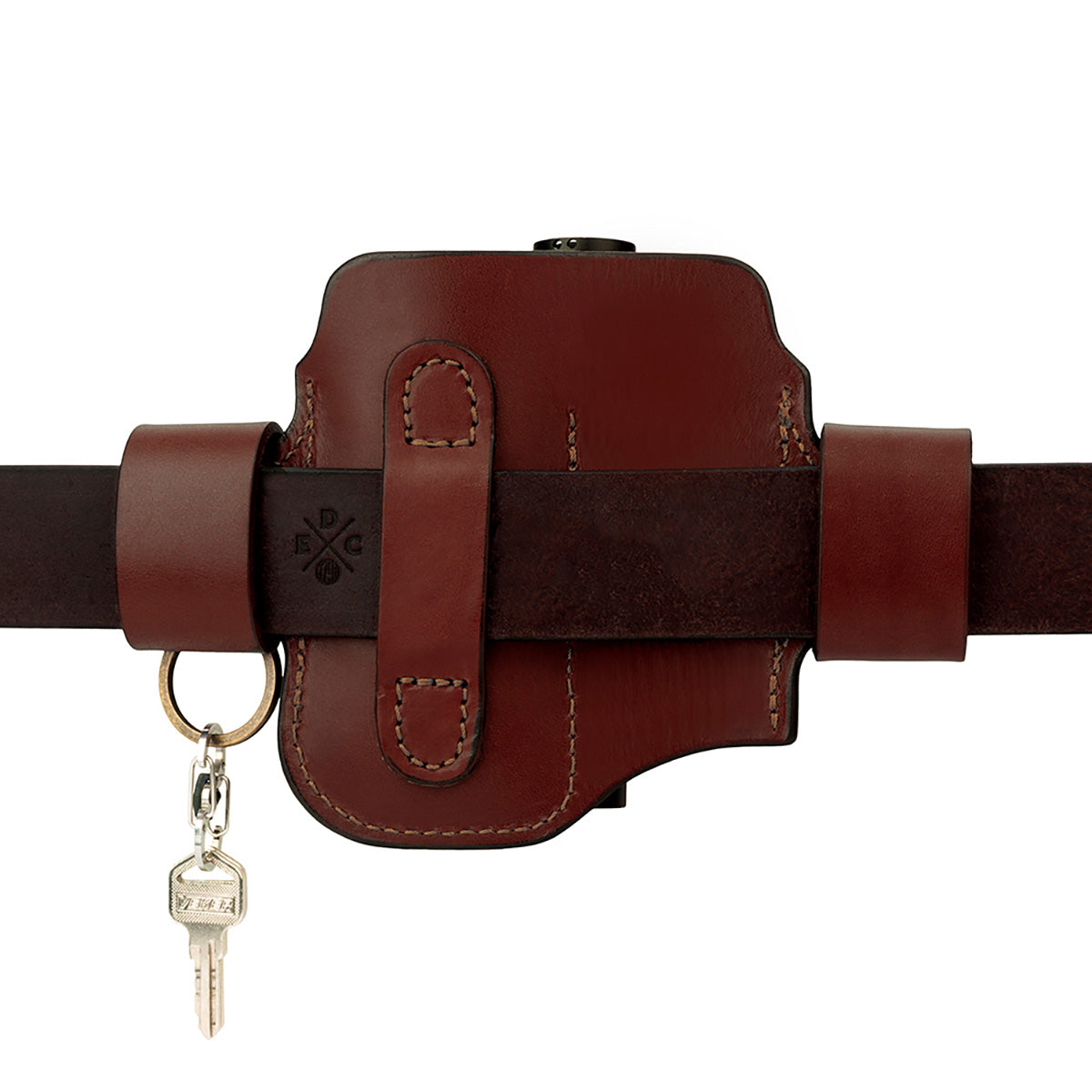 Leather Multitool Action Snap Belt Sheath - image 26