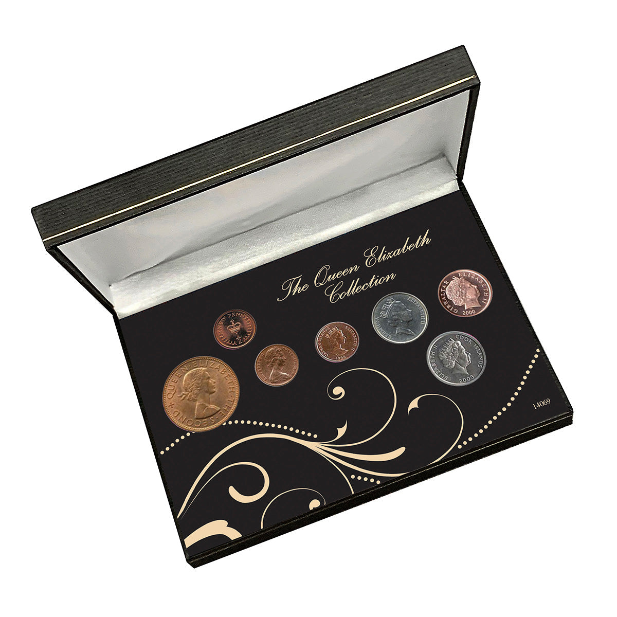 Queen Elizabeth Collectible Coin Box Set