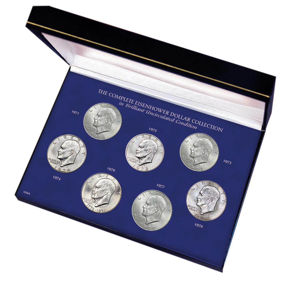 Uncirculated Eisenhower Dollar Coin Collection