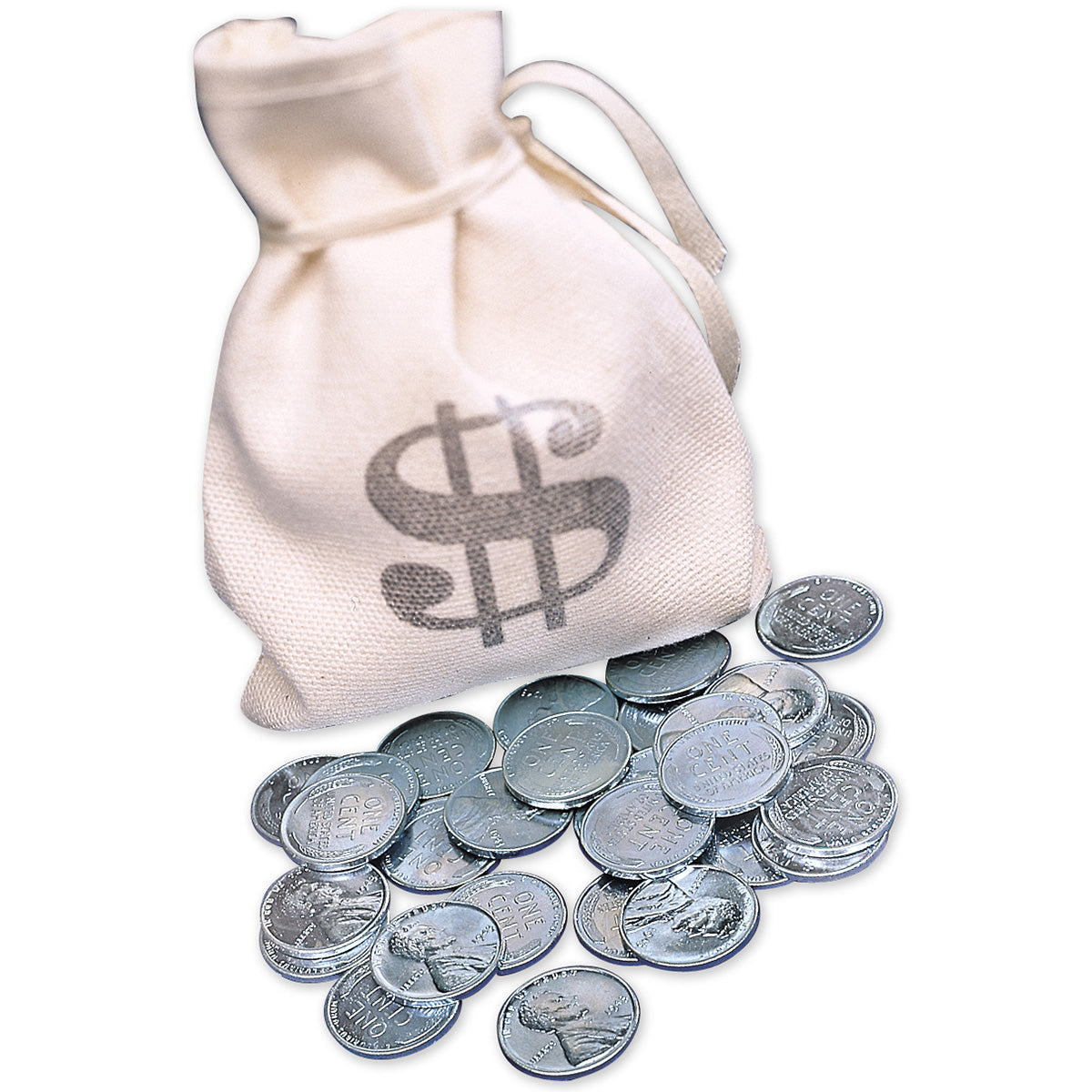 1943 Lincoln Steel Penny Bankers Bag