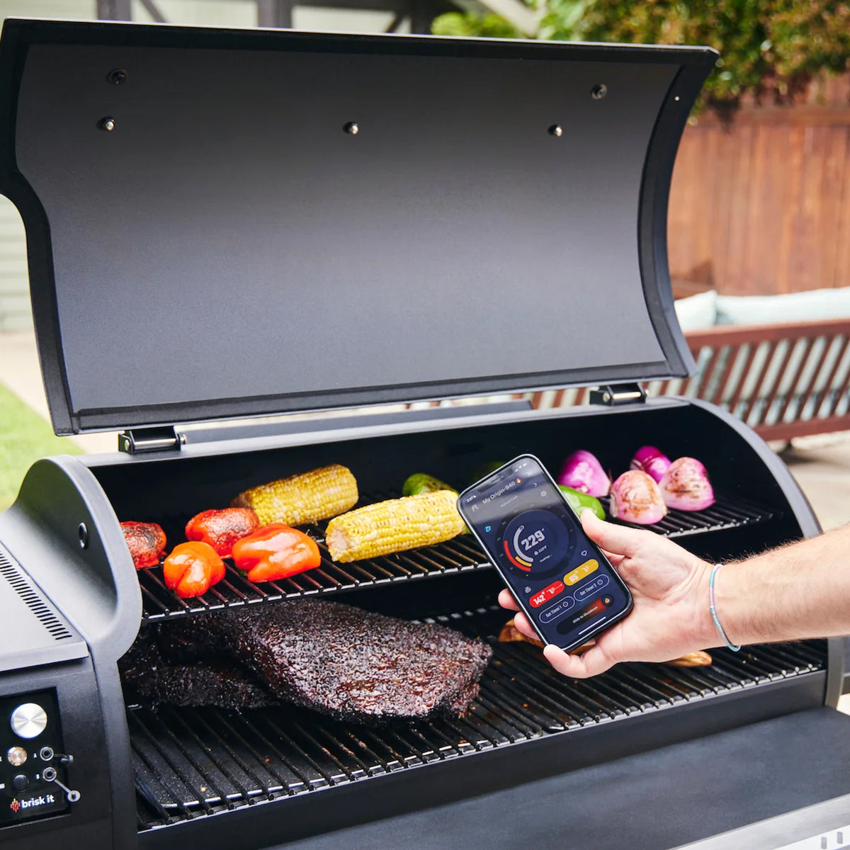 Front Folding Shelf for Smart Wood Pellet Smoker Grill - image 4