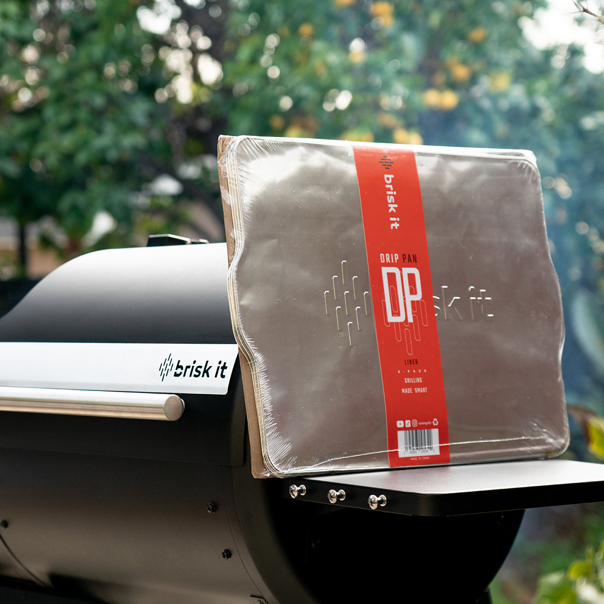 Drip Pan Liner for Smart Wood Pellet Smoker Grill (Set of 5)