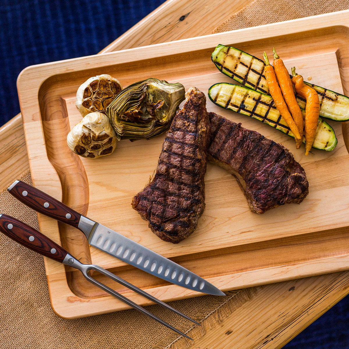 Maple BBQ Carving Board