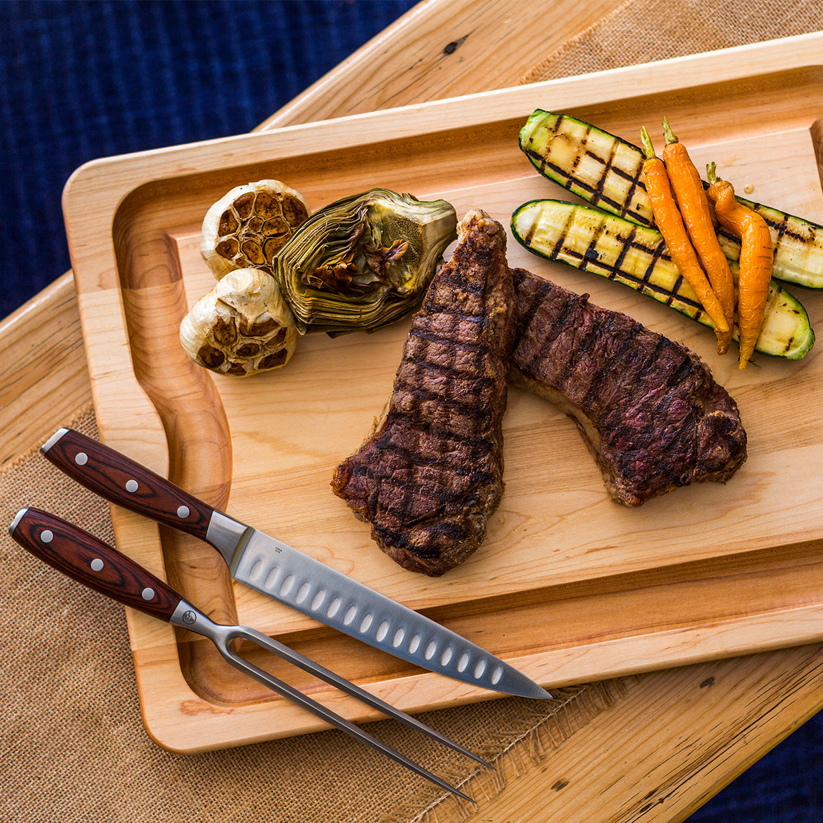 Personalized Maple BBQ Carving Board - image 3