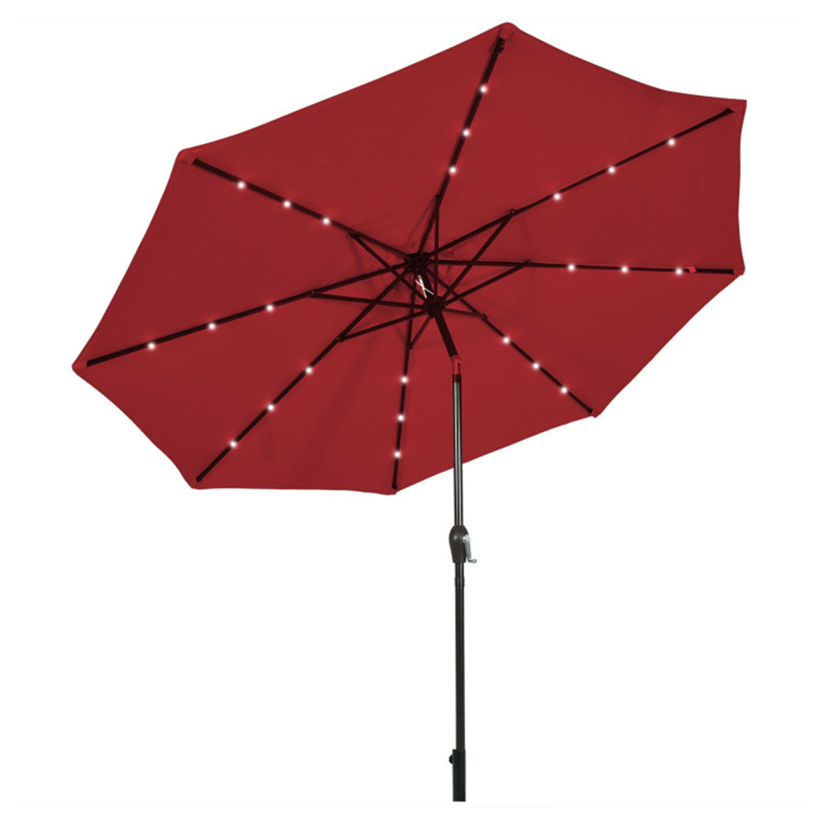 10' Cantilever Patio Umbrella with Solar Powered Lights - image 2