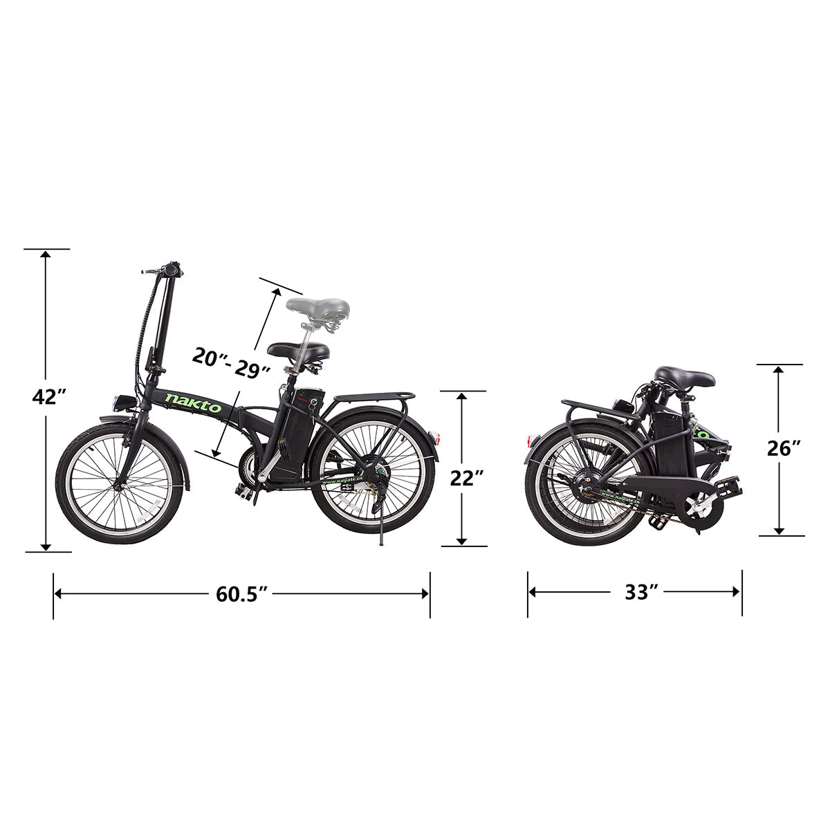 NAKTO Fashion Electric Bike - image 4