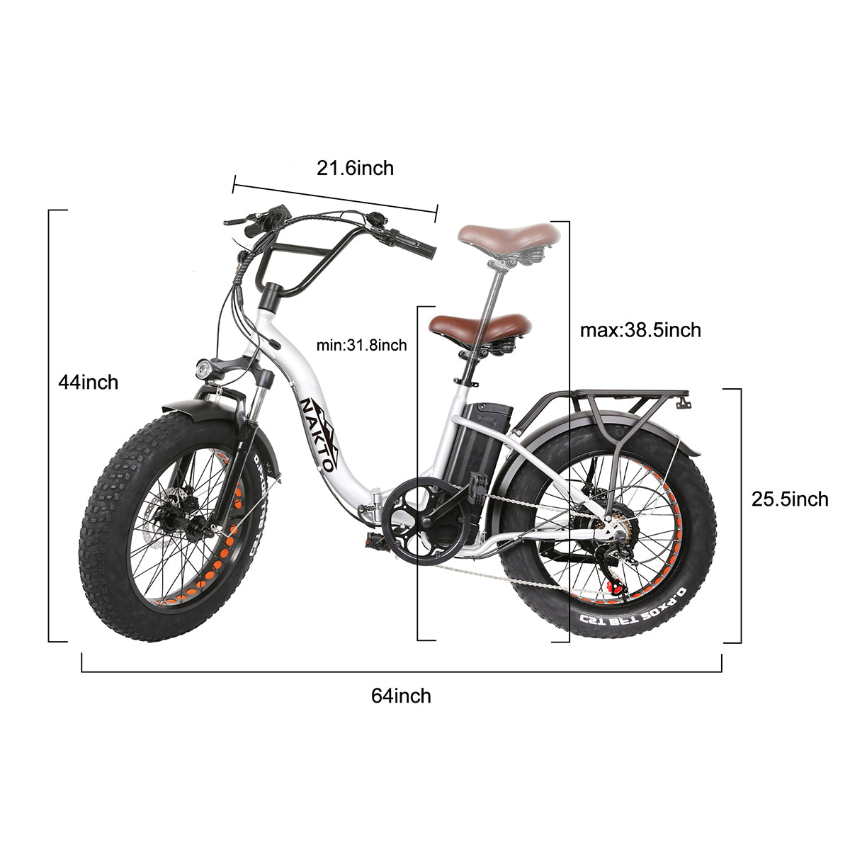 NAKTO Folding Electric Bike - image 17