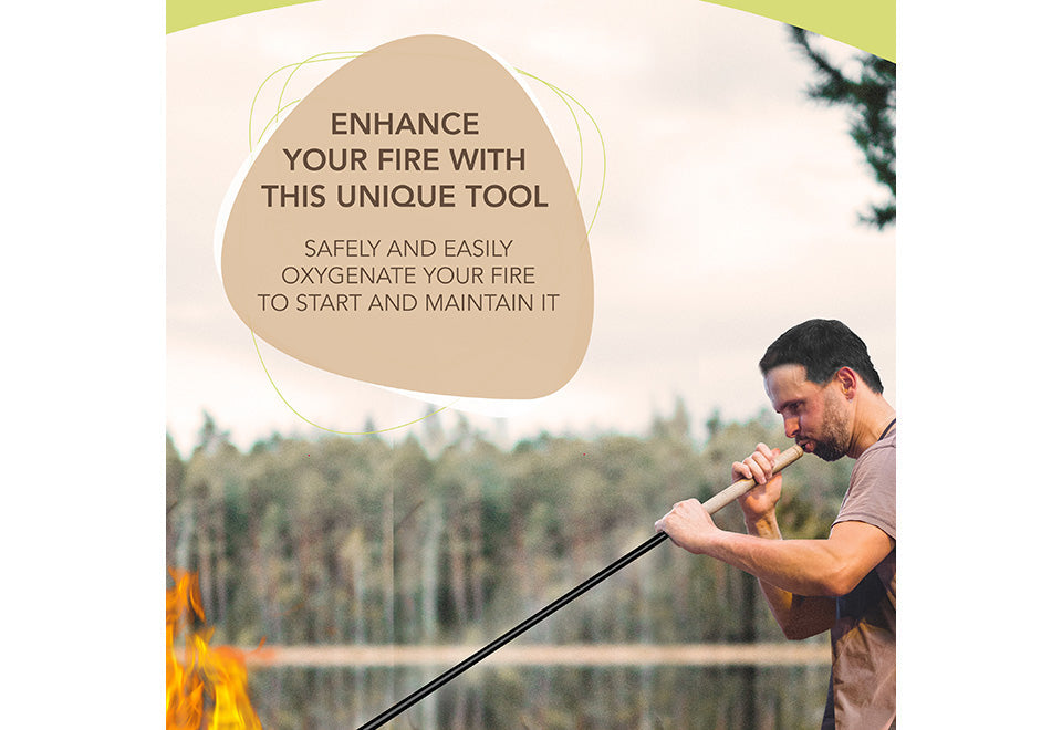 Extendable Fire Poker and Blower - image 3