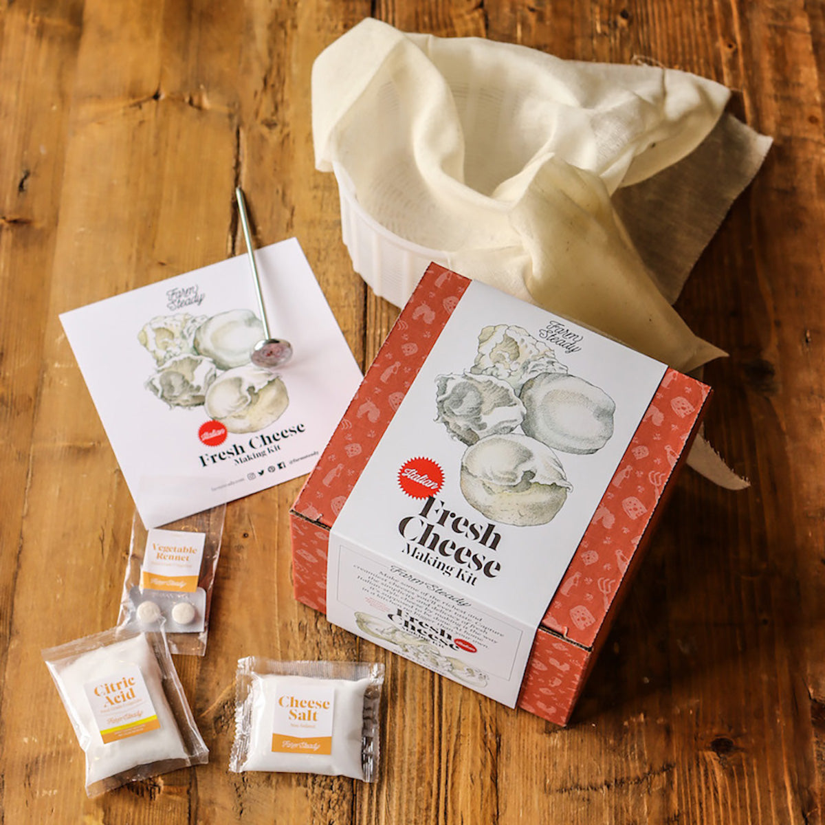 Italian Fresh Cheese Making Kit