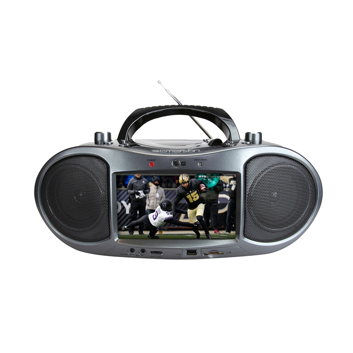 CD and DVD Boombox Radio with Bluetooth - image 6