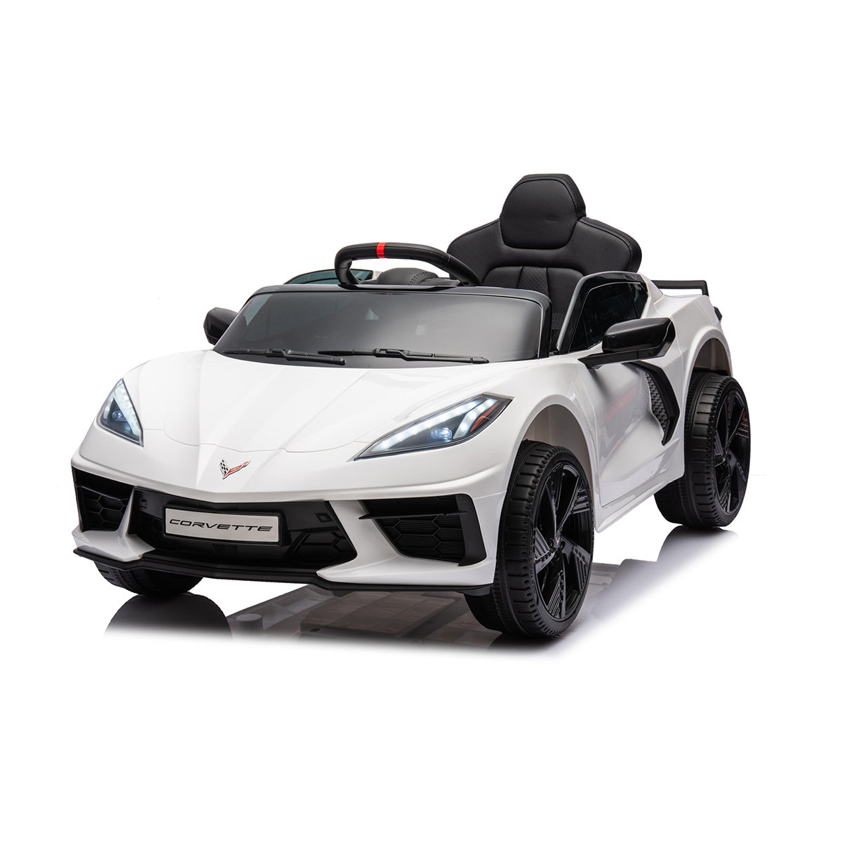 12V Chevrolet Corvette C8 Stingray Ride-On Car - image 30