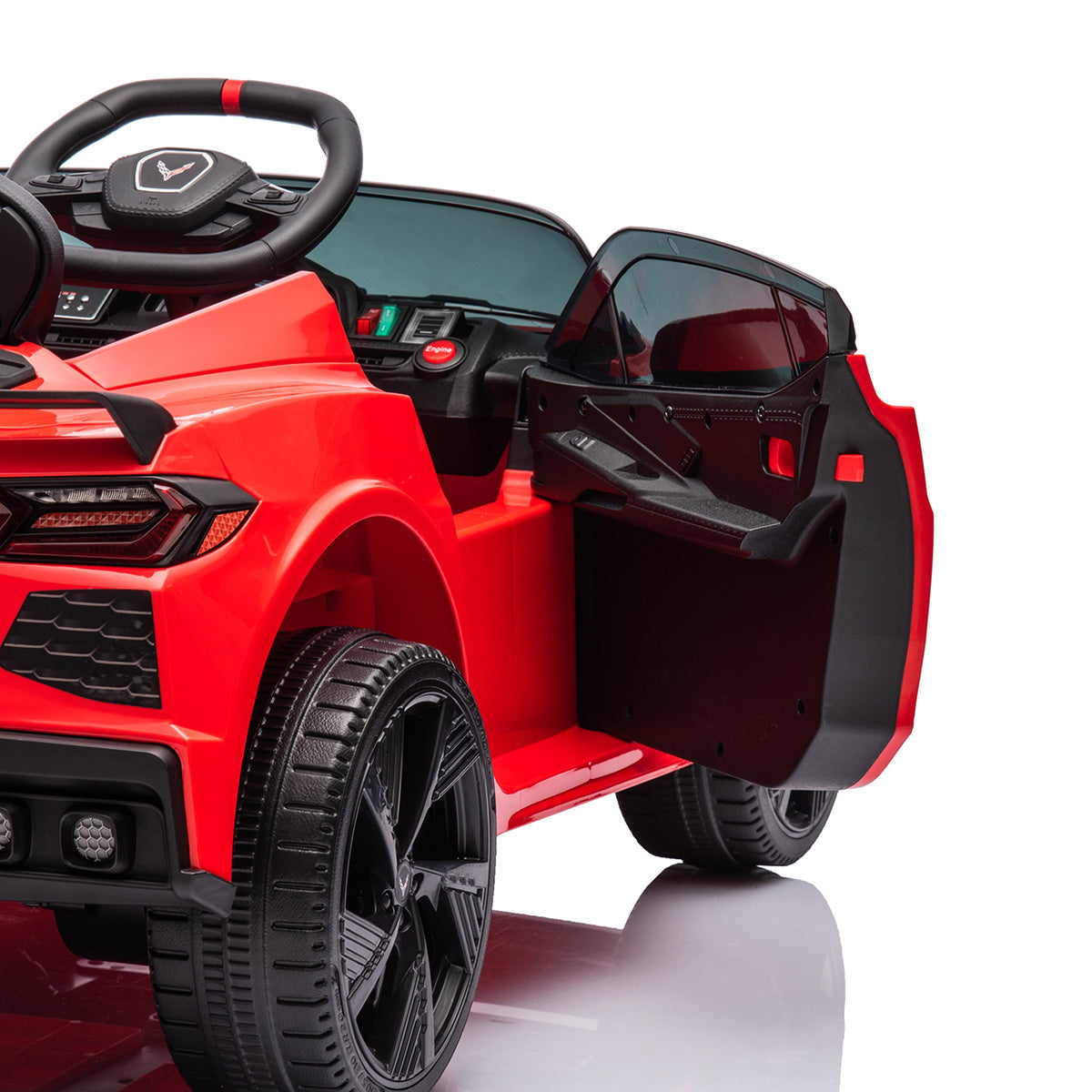12V Chevrolet Corvette C8 Stingray Ride-On Car - image 11