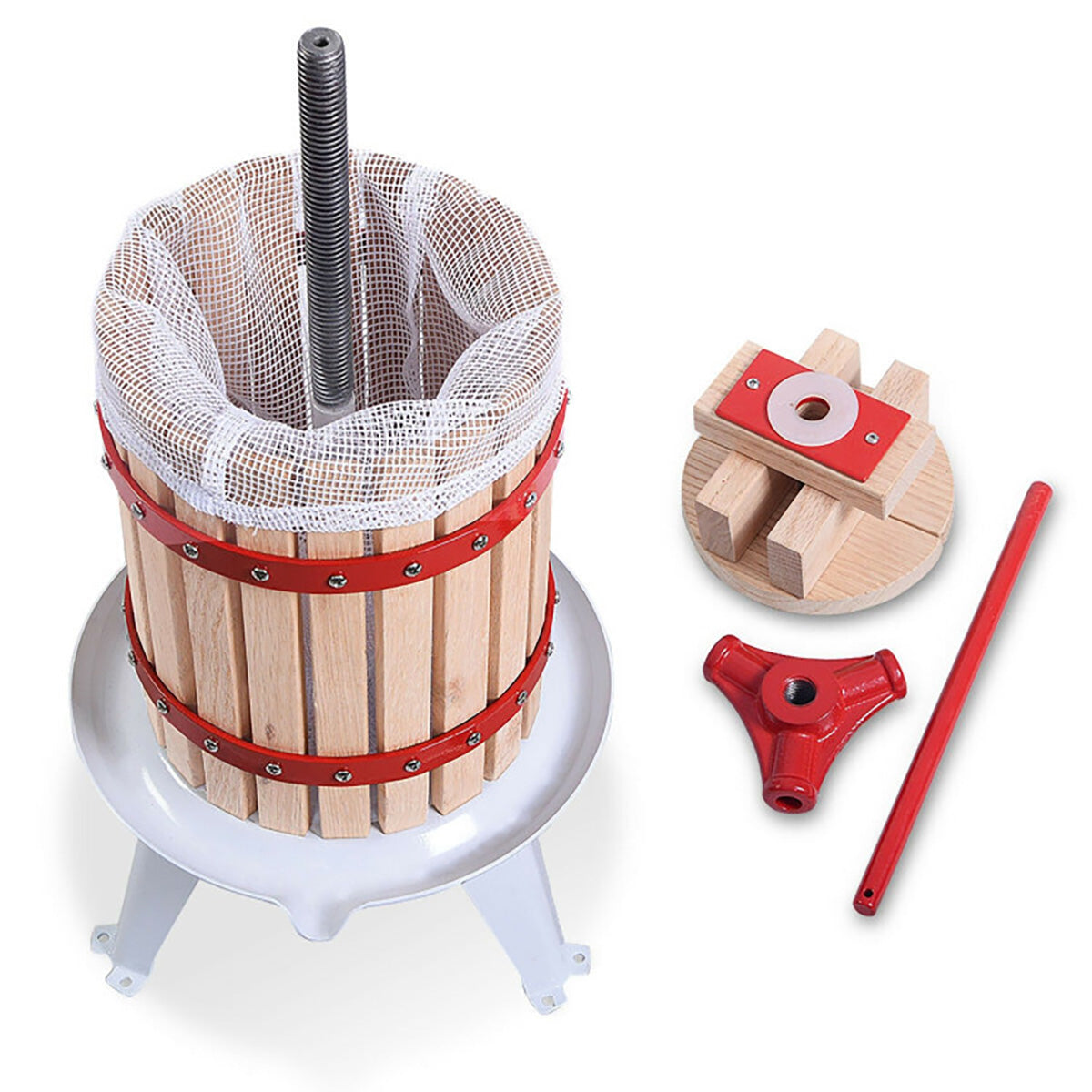 1.6 Gallon Fruit, Cider and Wine Press - image 6