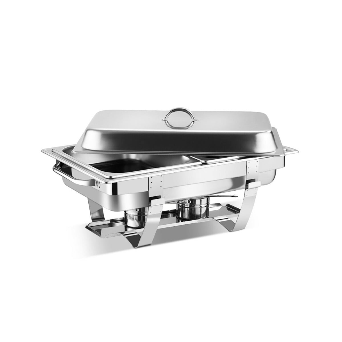 9 Qt Stainless Steel Chafing Dish (Set of 2) - image 11