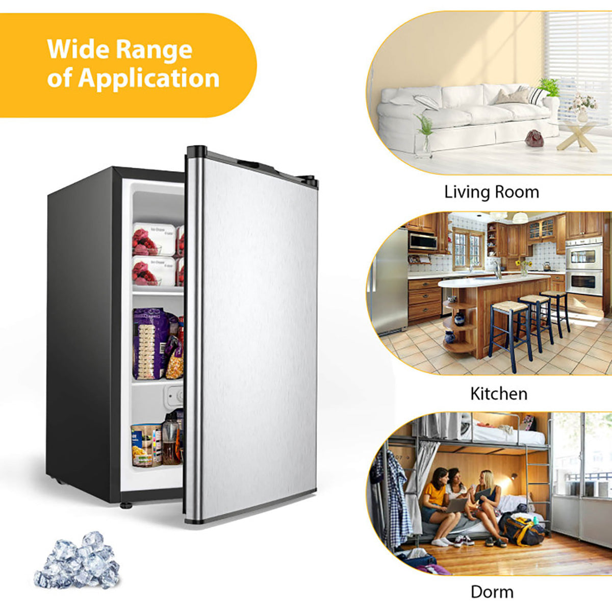 3 Cu. Ft. Manual Defrost Upright Freezer - image 3