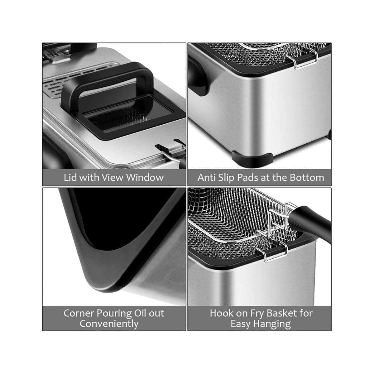 Electric Stainless Steel Deep Fryer - image 18