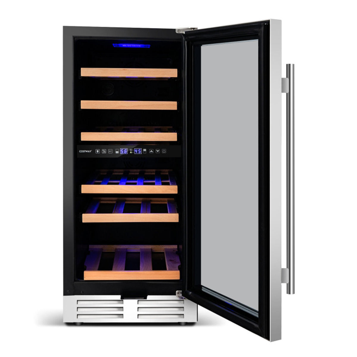 30-Bottle Dual Zone Freestanding Wine Cooler - image 11