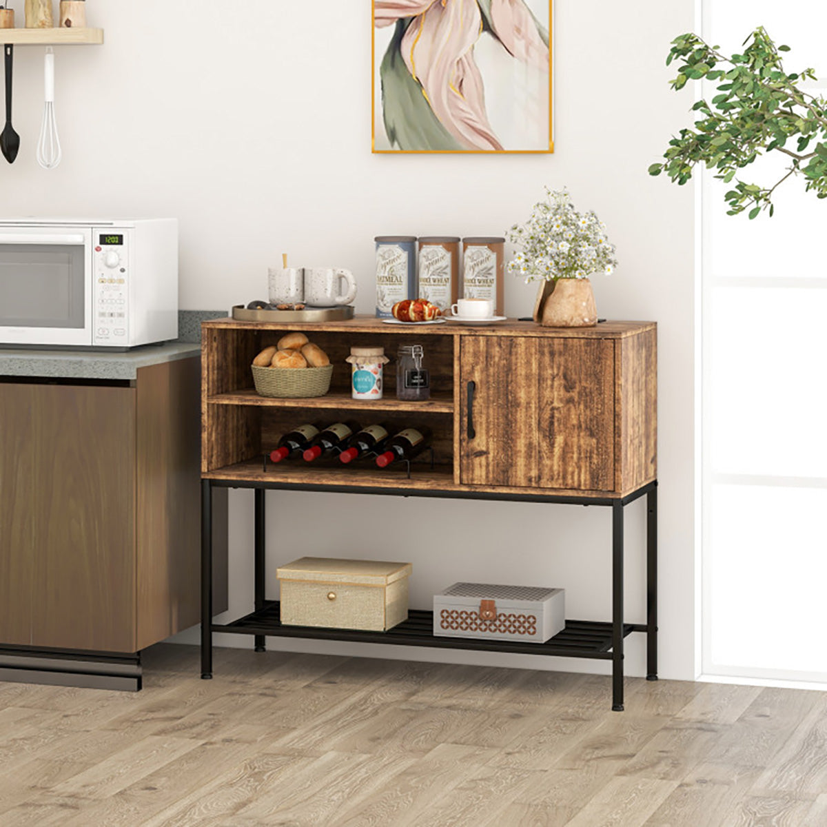 Buffet Sideboard Coffee Bar