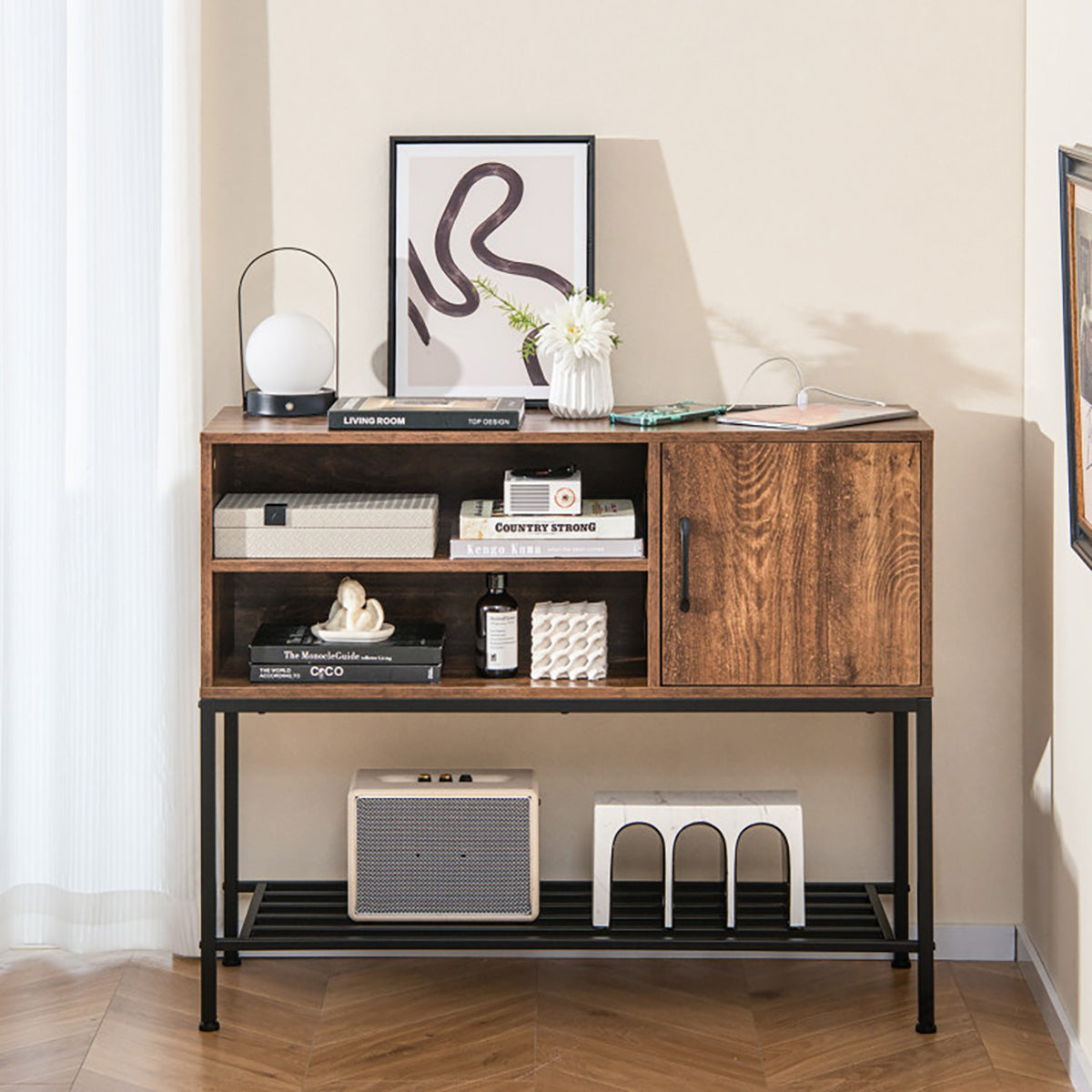 Buffet Sideboard Coffee Bar - image 10