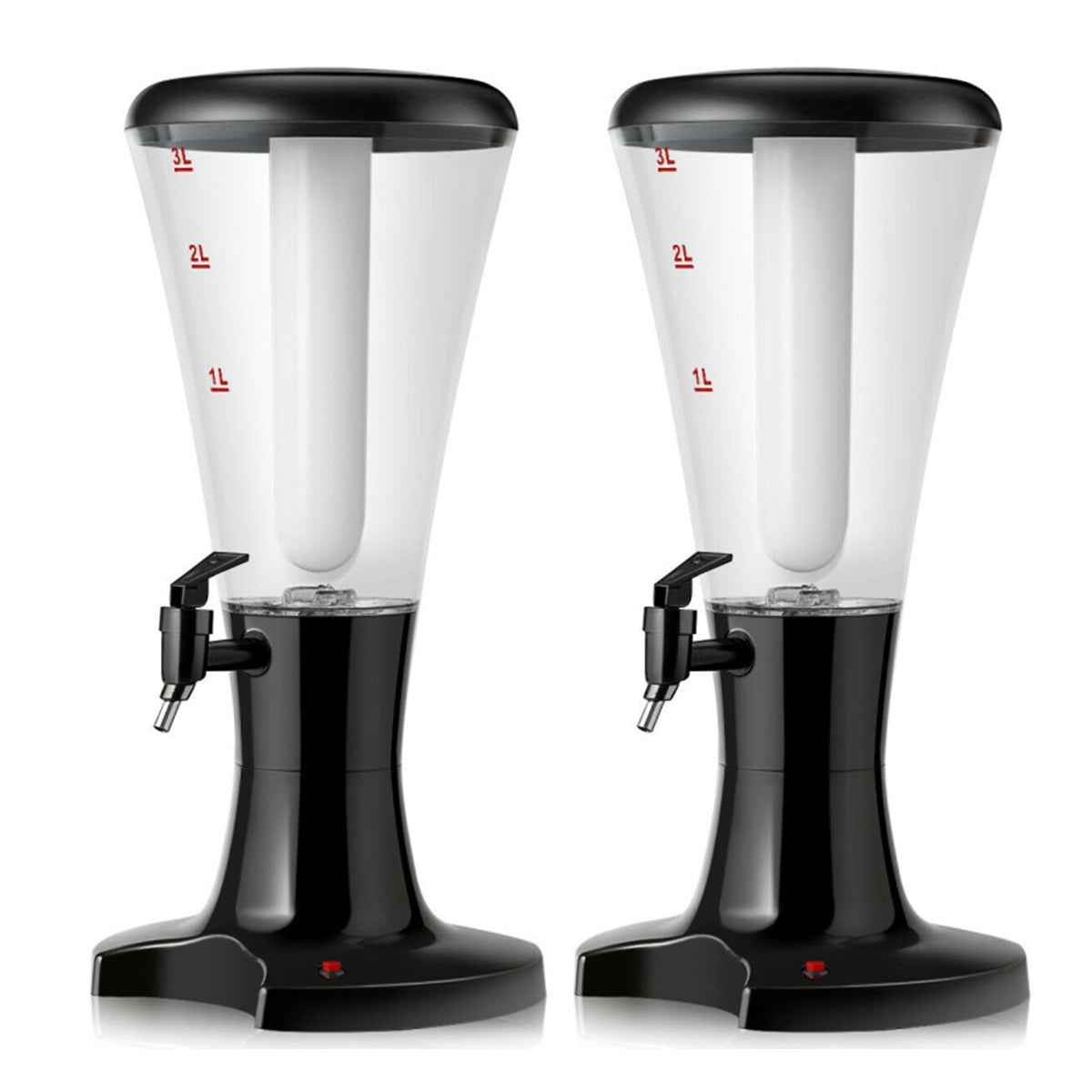 Draft Beer Tower Dispenser with LED Lights (Set of 2) - image 2