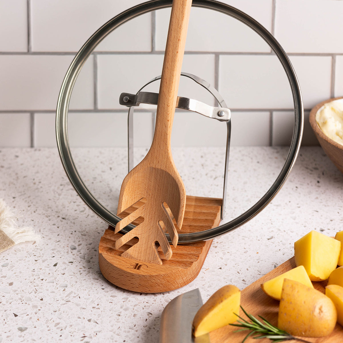 Spoon Rest/Cookbook Holder and Tool Set Bundle