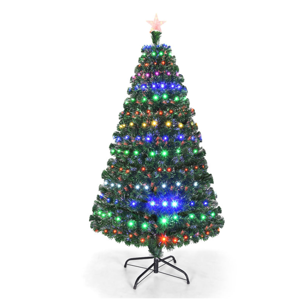 Multicolor Pre-lit Artificial Christmas Tree - image 2