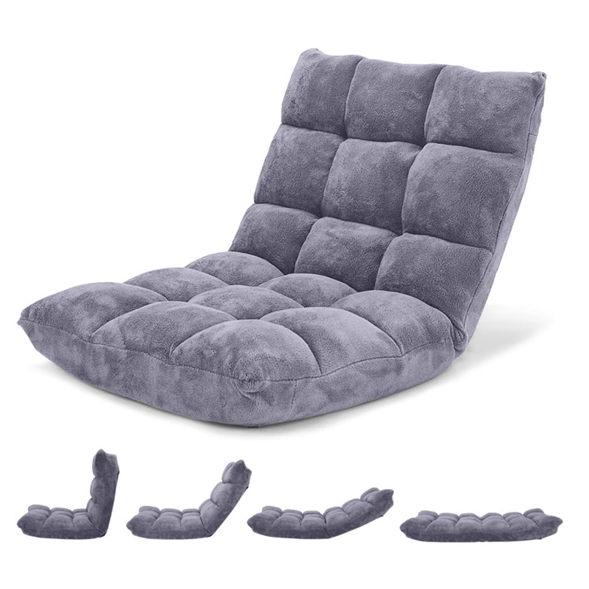 14-Position Adjustable Cushioned Floor Chair - image 51