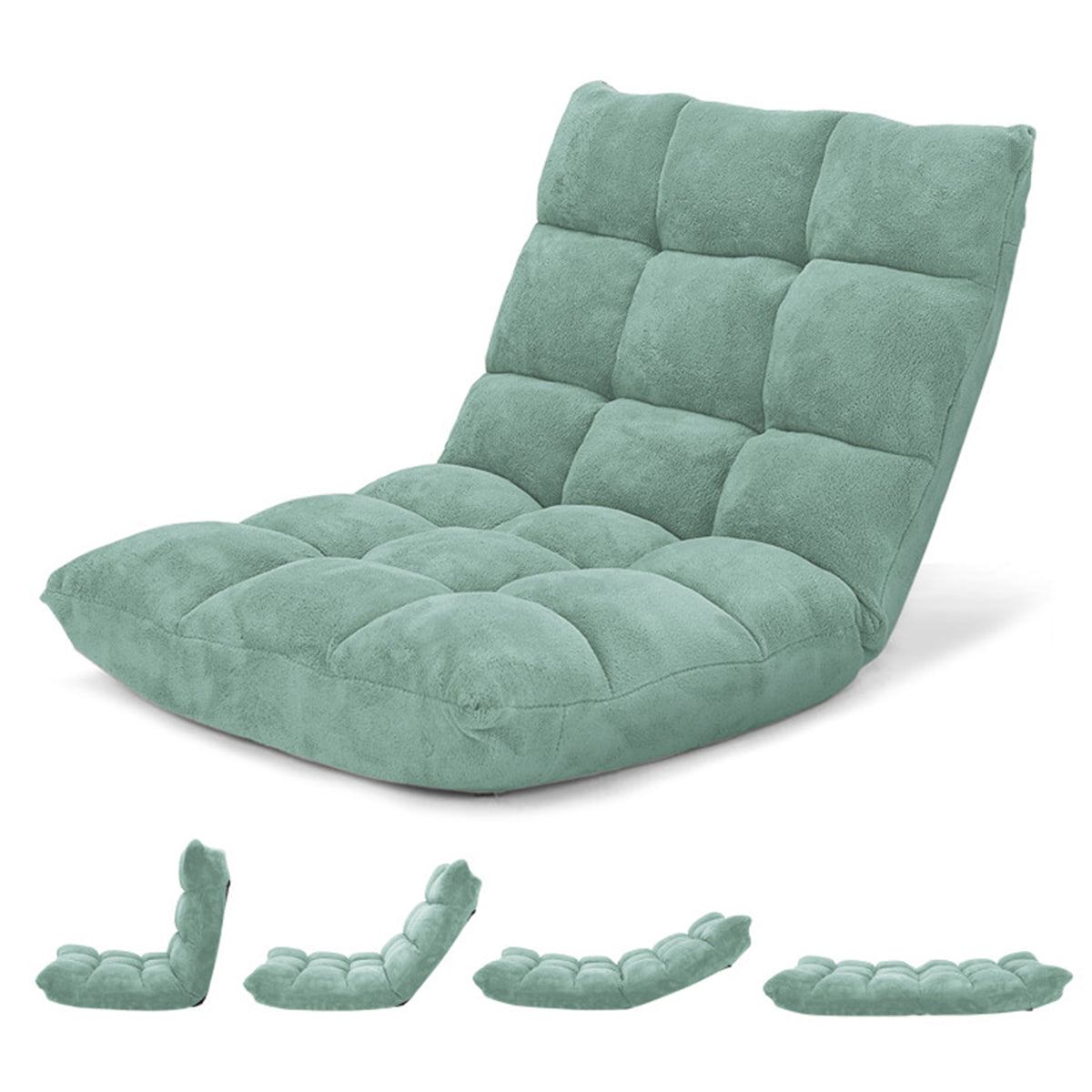 14-Position Adjustable Cushioned Floor Chair - image 55