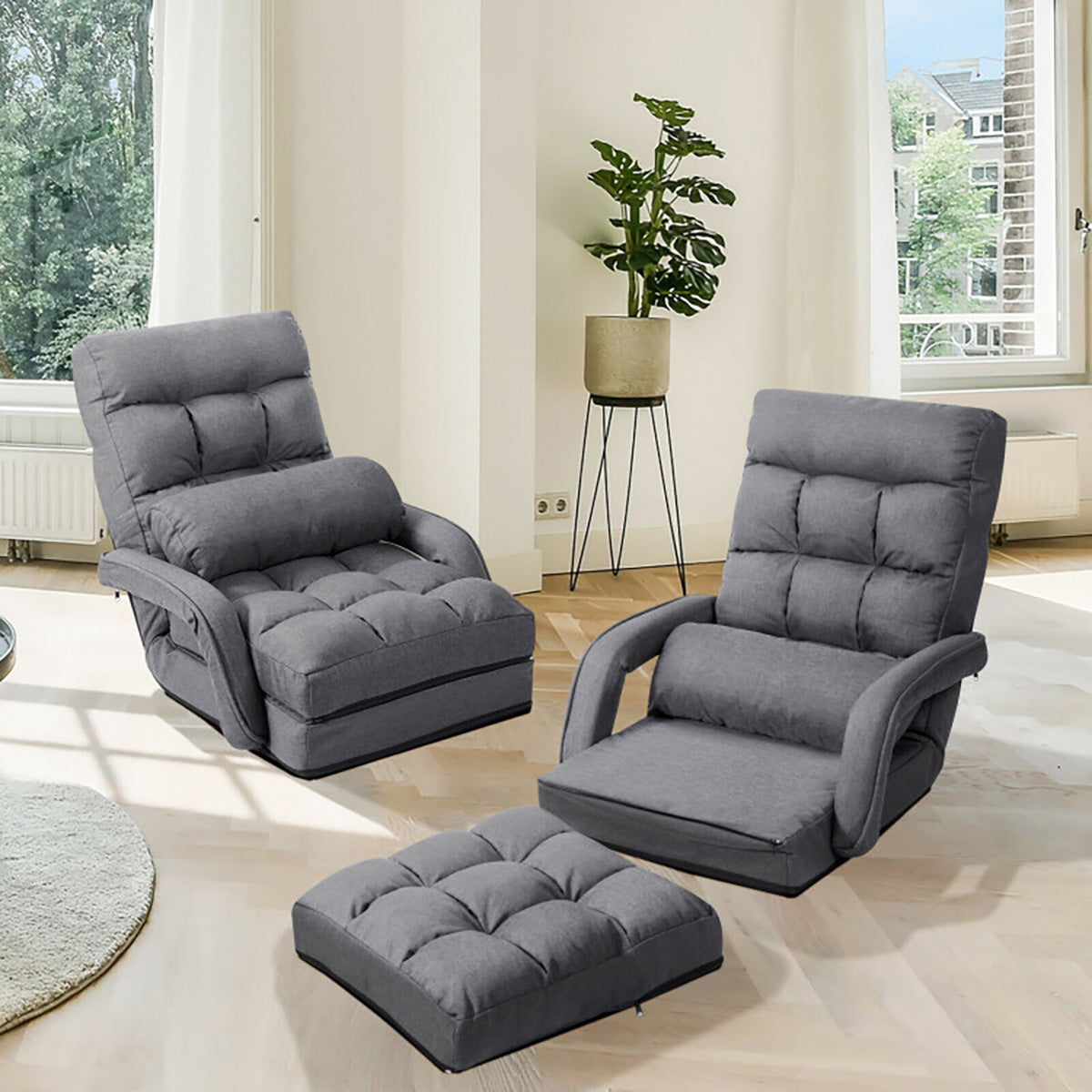 Folding Floor Chair Sofa Bed - image 13