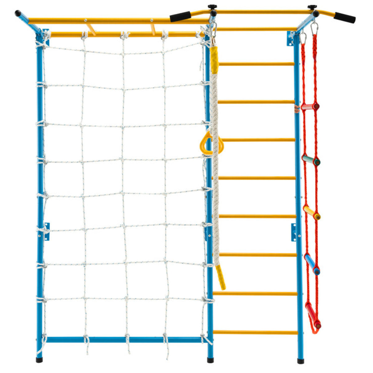 7-in-1 Kids Indoor Swedish Wall Gym Set - image 11