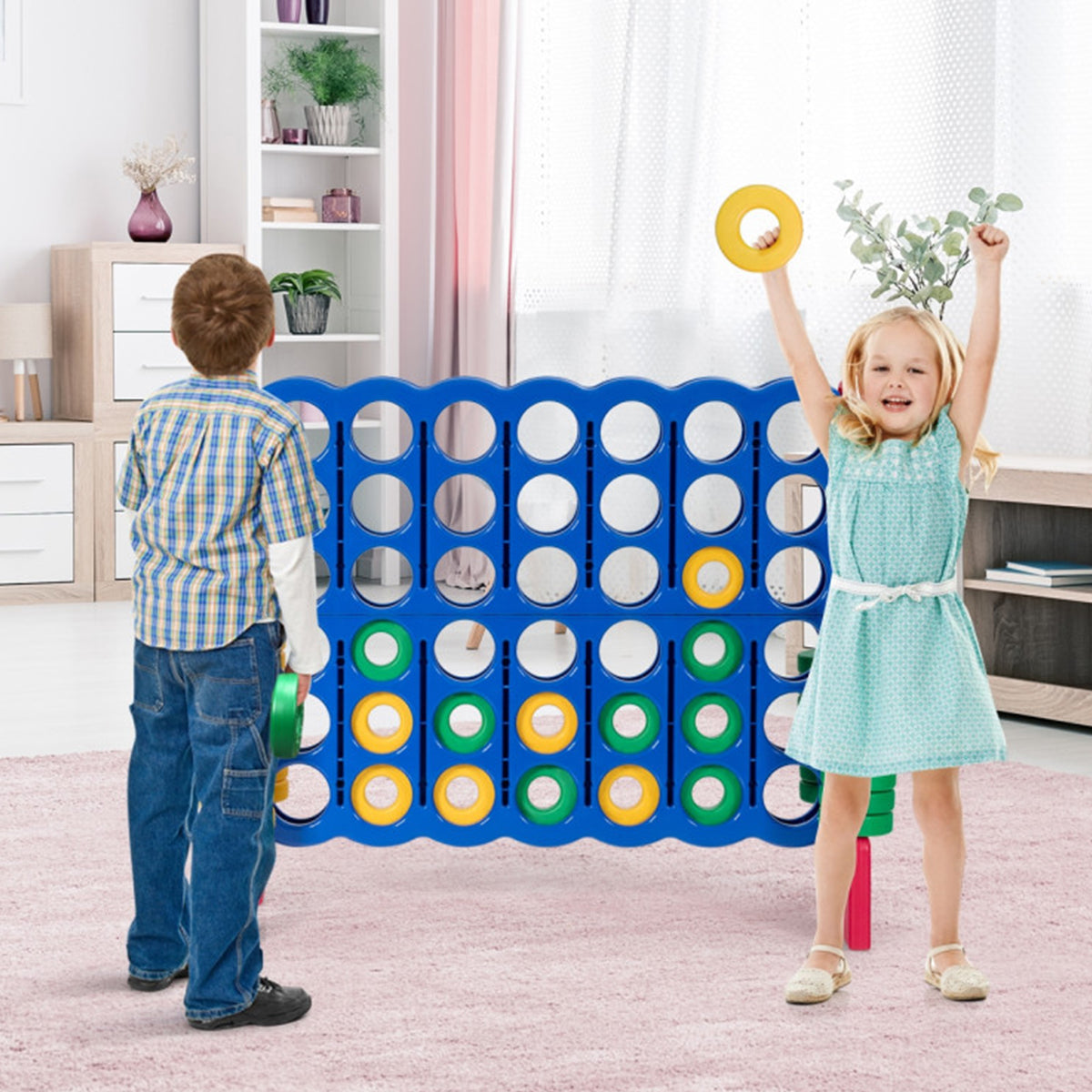 Jumbo 4-to-Score Game Set with 42 Jumbo Rings - image 32