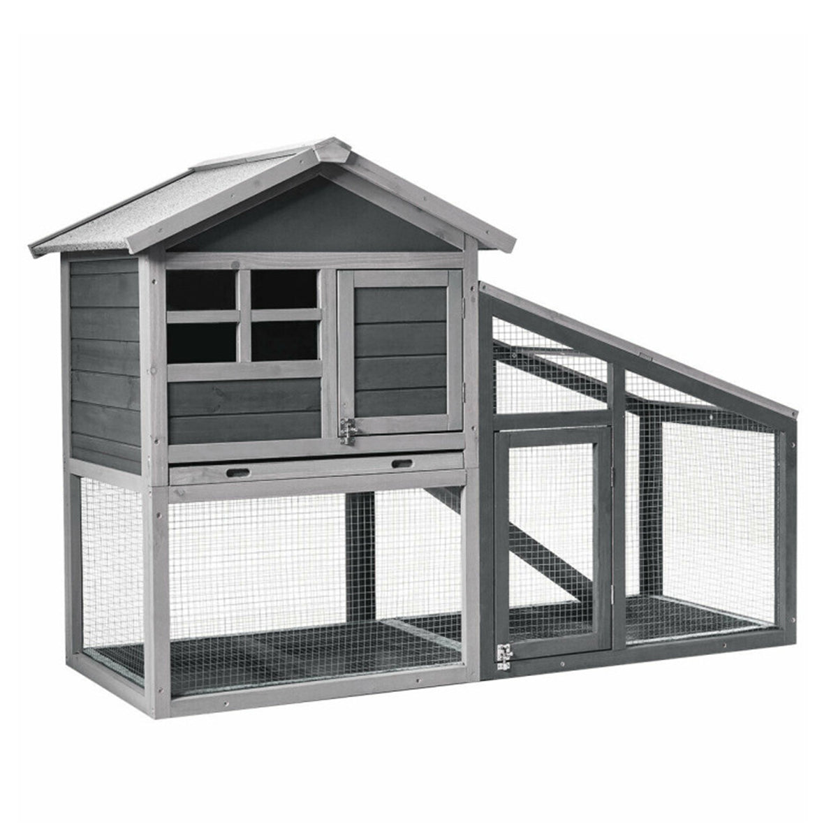 56.5’’ Wood Small Animal Hutch - image 2