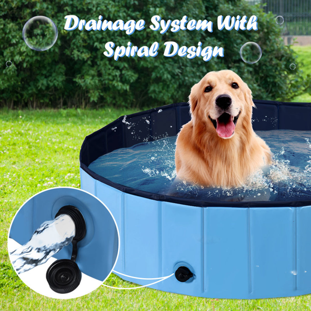 63'' Foldable Leakproof Pool - image 7