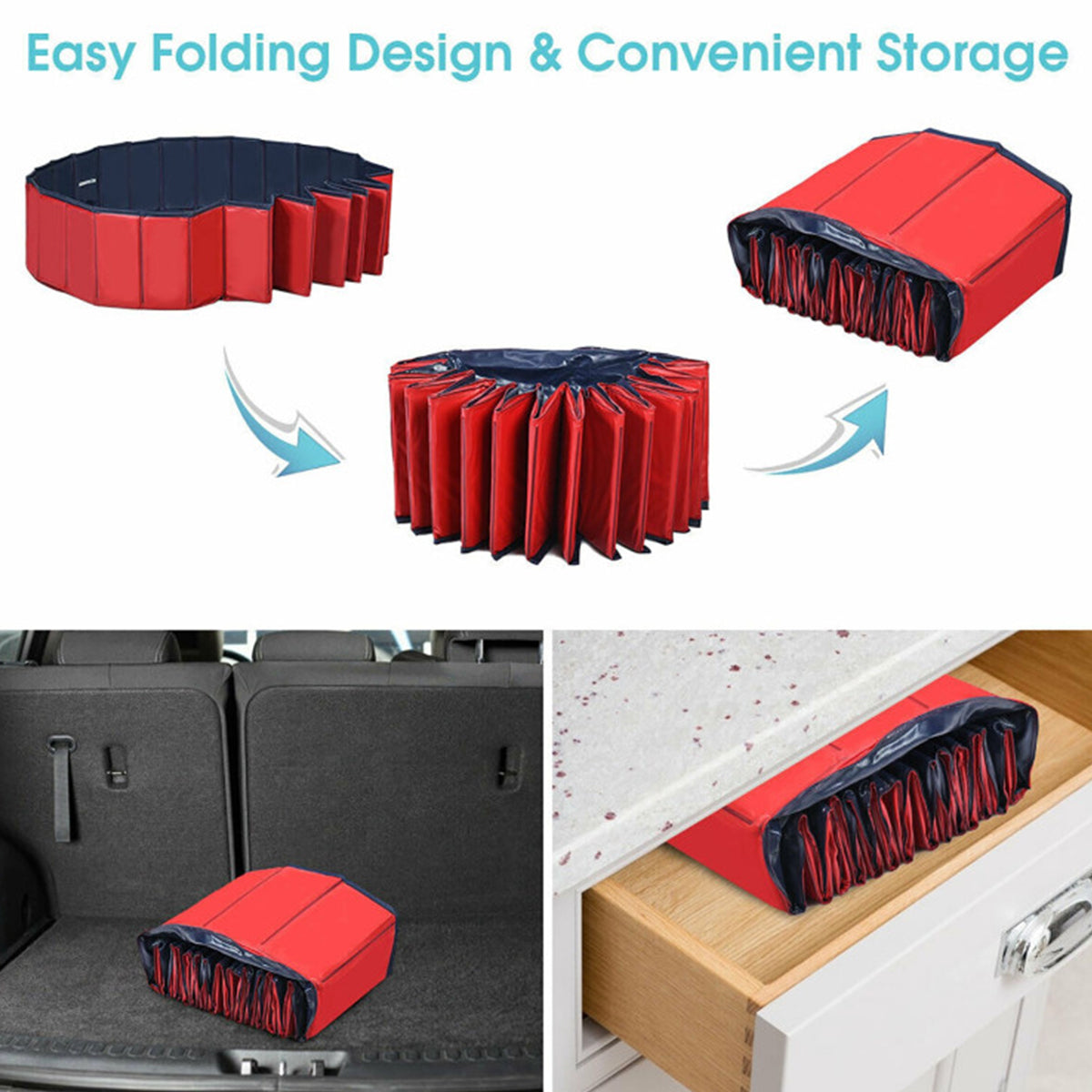 63'' Foldable Leakproof Pool - image 15