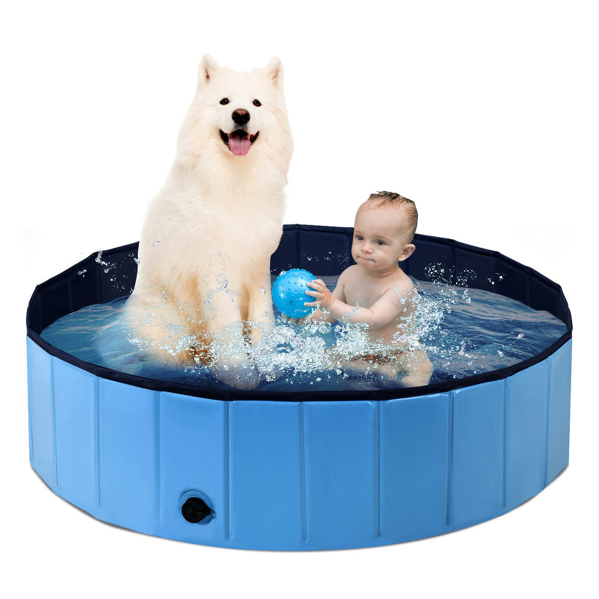 63'' Foldable Leakproof Pool - image 8