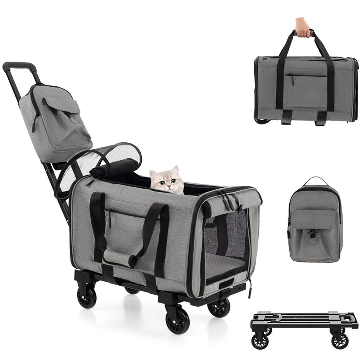 Soft Rolling Pet Carrier - image 10