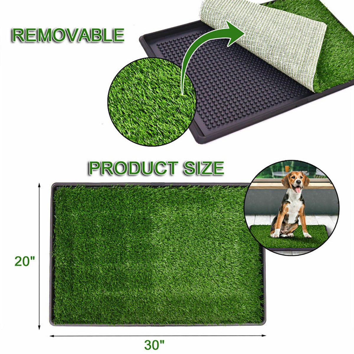 Artificial Grass Puppy Potty Trainer - image 4