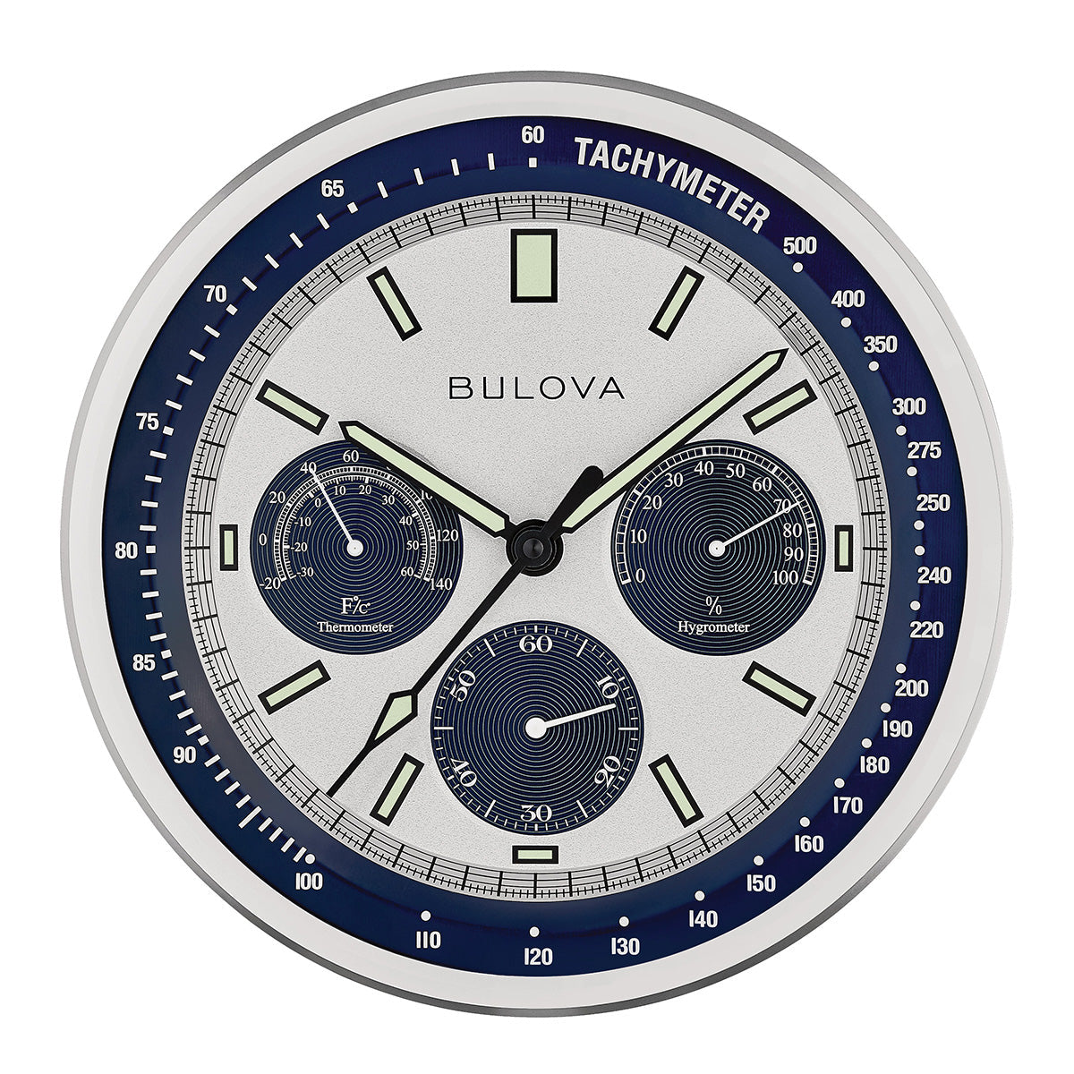 Bulova Lunar Pilot Wall Clock