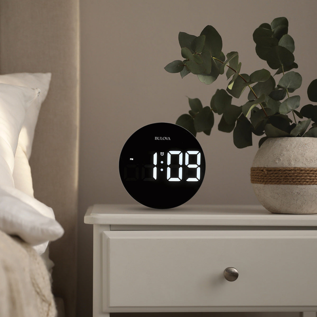 Bulova Clearview Tabletop/Wall Clock